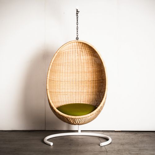 ハンギングエッグチェア Hanging egg chair ヤマカワラタンのソファ通販 リグナ