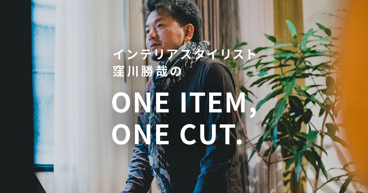 インテリアスタイリスト 窪川勝哉の One Item One Cut おしゃれな家具通販 インテリアショップ リグナ