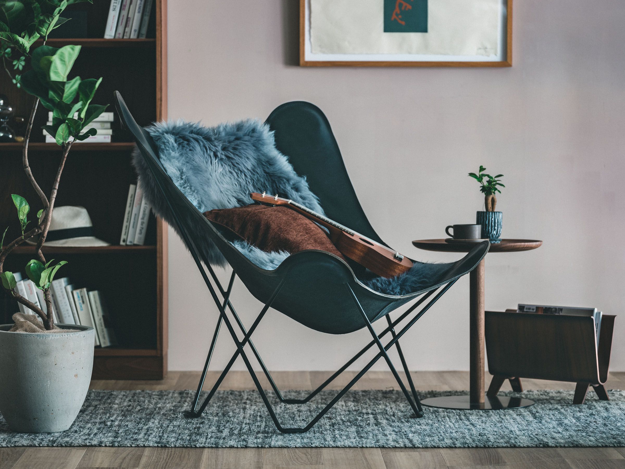 1970s ジャパンヴィンテージ 北欧 一人掛け ラウンジチェア シンプル