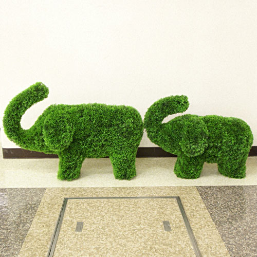 トピアリー ゾウさん Elephant Topiary 4587 トピアリーアニマルの観葉植物 おしゃれな家具通販 インテリアショップ リグナ