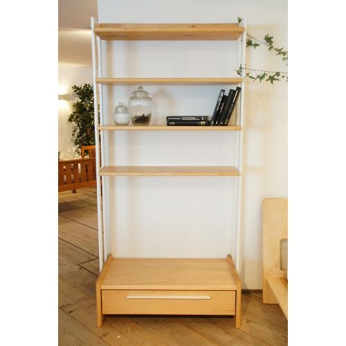 グスト ユニット シェルフ ホワイトフレーム Gusto Unit Shelf 収納家具 おしゃれな家具通販 インテリアショップ リグナ