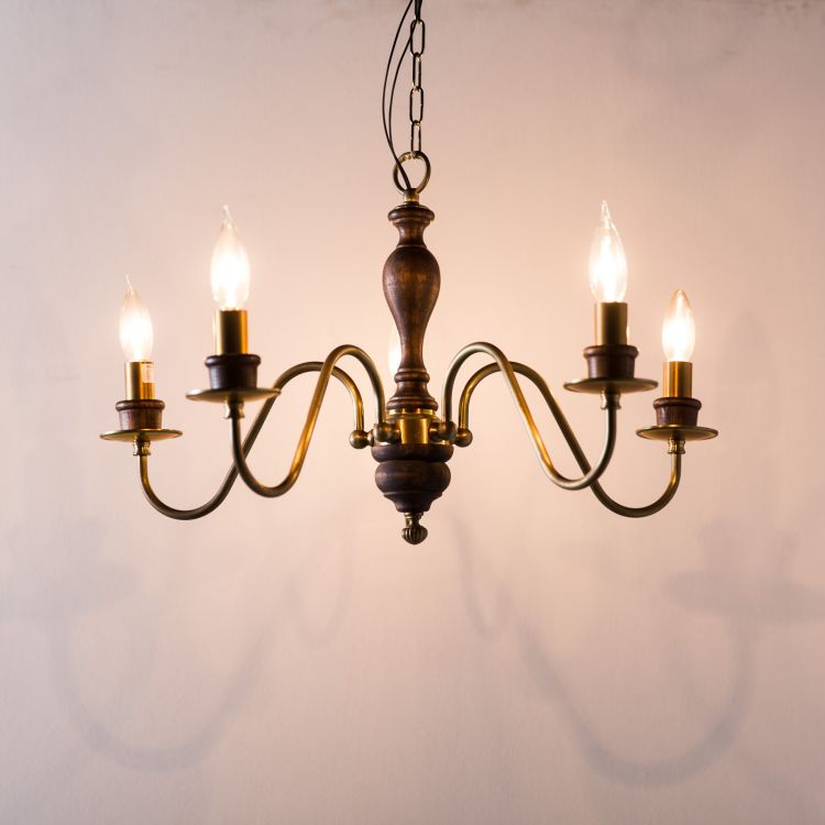 クラシカルウッド シャンデリア classical wood chandelier(13226) - リグナセレクションのライト・照明 |  おしゃれな家具通販・インテリアショップ リグナ