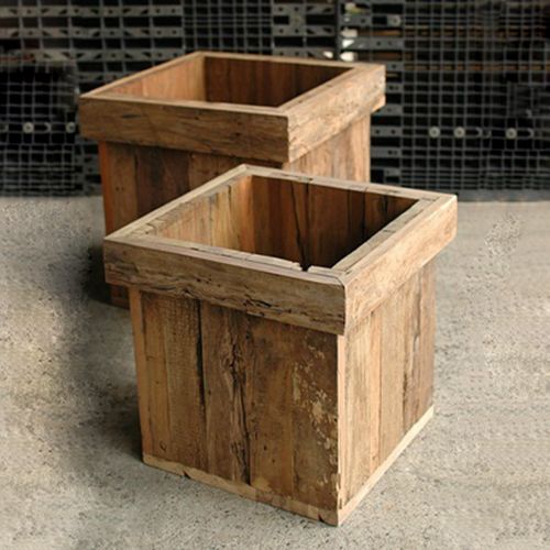 ウッド ボックス プランター Wood Box Planter リグナセレクションの観葉植物 おしゃれな家具通販 インテリアショップ リグナ